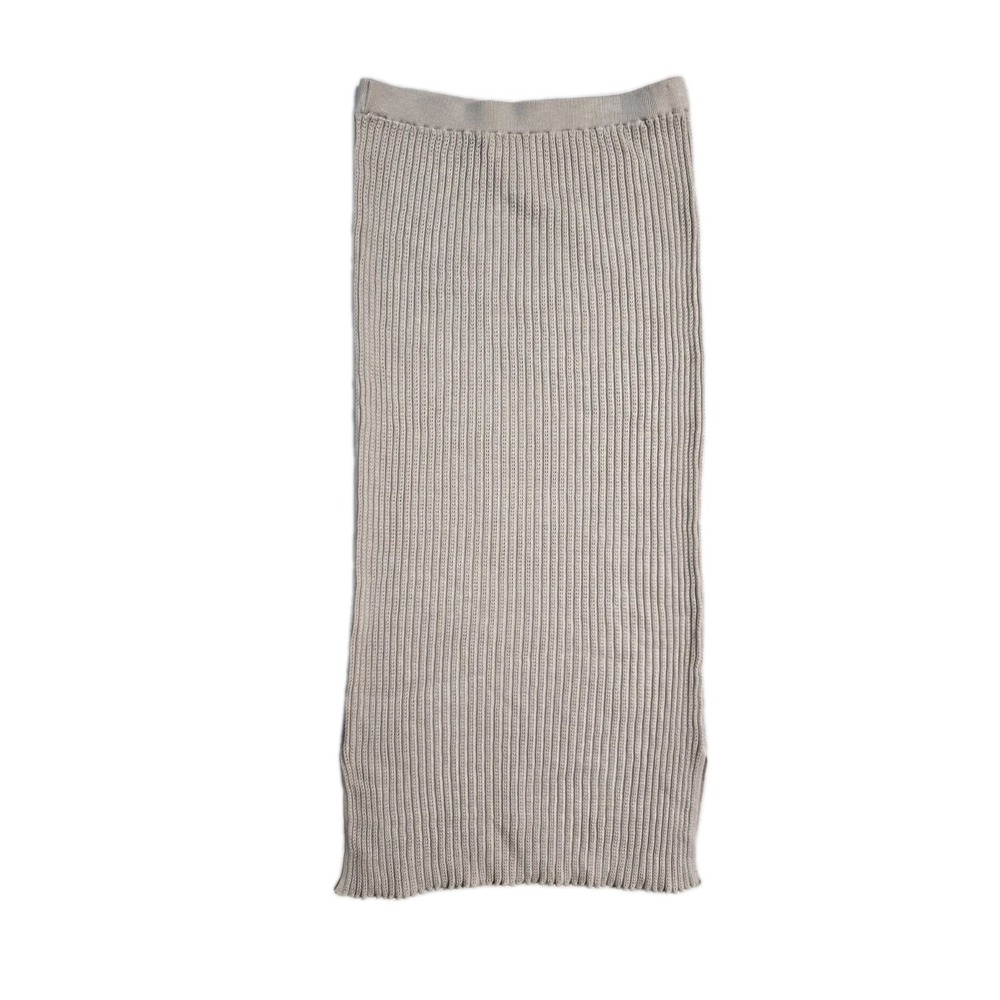 Olive & Oak Women's Beige Long Skirt Size M Maxi Stretch